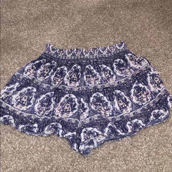 Out From Under paisley flow shorts - Picture 2 of 3